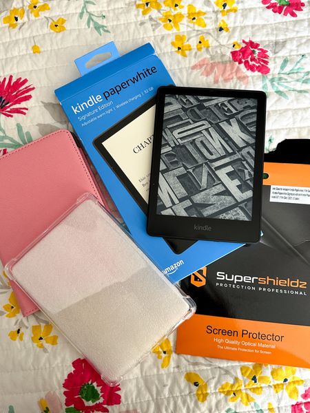 Traded in my old kindle for a new one! The buy back program gave me $$ back for my old one to use towards a new one + 20% off my new kindle paperwhite. Got a few kindle accessories I got as well! 

Books, e reader, amazon find, kindle case, kindle cover, screen protector 

#LTKTravel #LTKGiftGuide