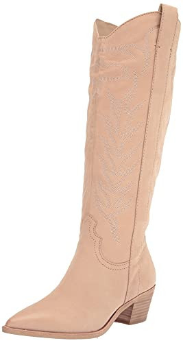 Dolce Vita Women's SOLEI Western Boot, Dune Nubuck, 6 | Amazon (US)
