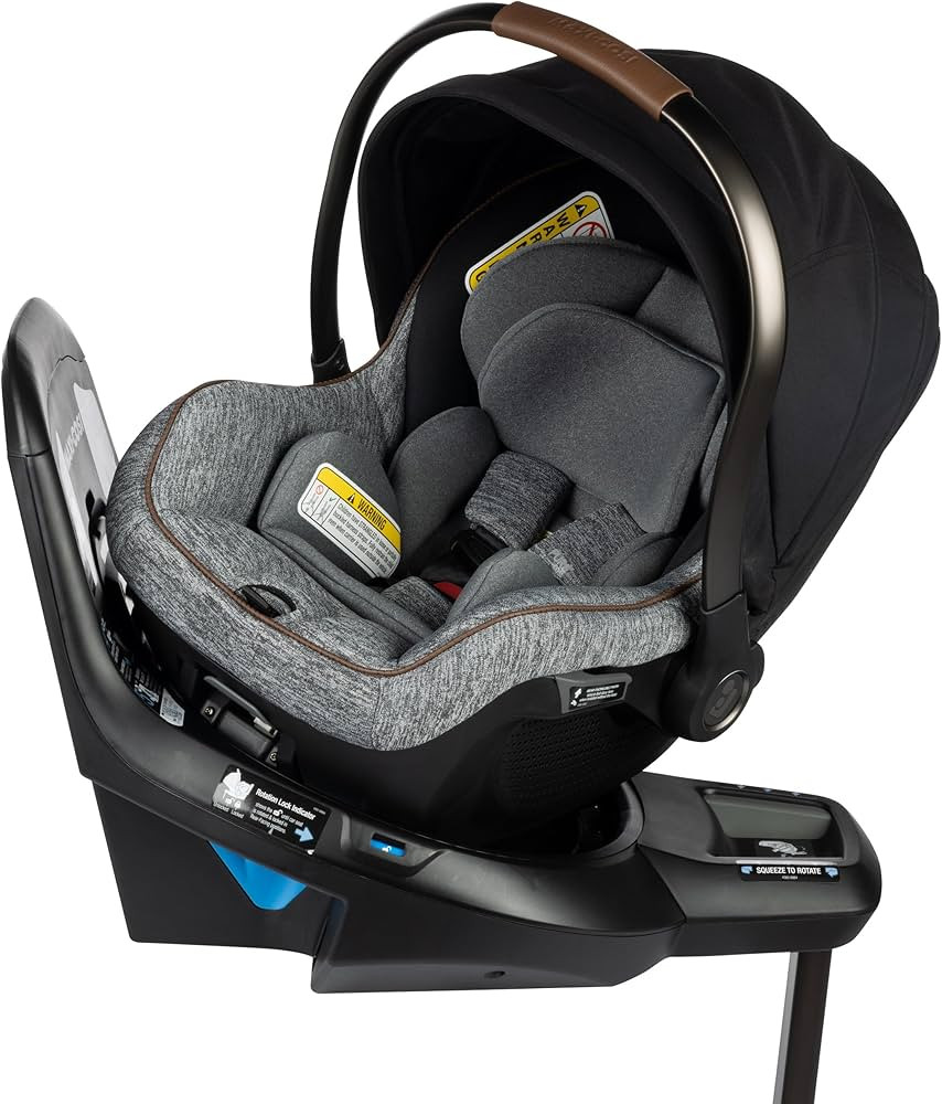 Maxi-Cosi Peri 180 Rotating Infant Car Seat, Baby Car Seat Rotating Carseat, Swivel Car Seat, Ony... | Amazon (US)