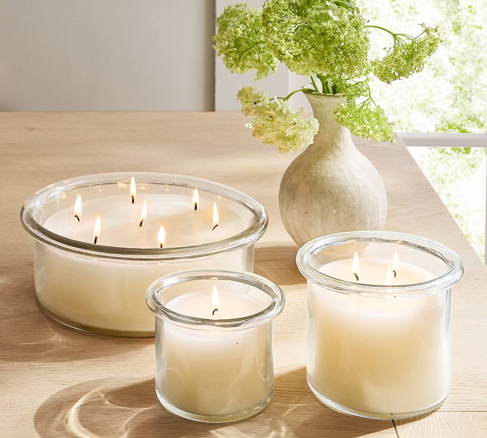 Aiden Candle - Palm Leaf & Eucalyptus | Pottery Barn (US)