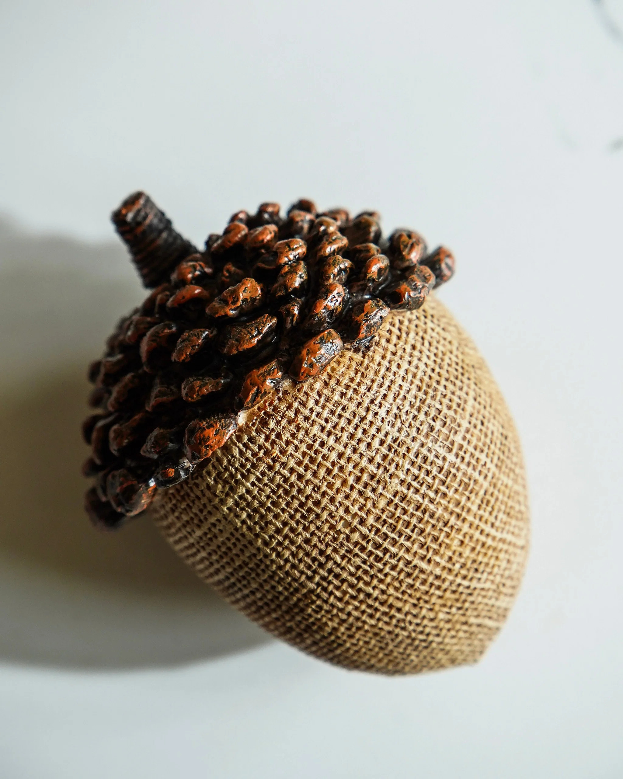 Large Resin Decorative Acorn | MJHome