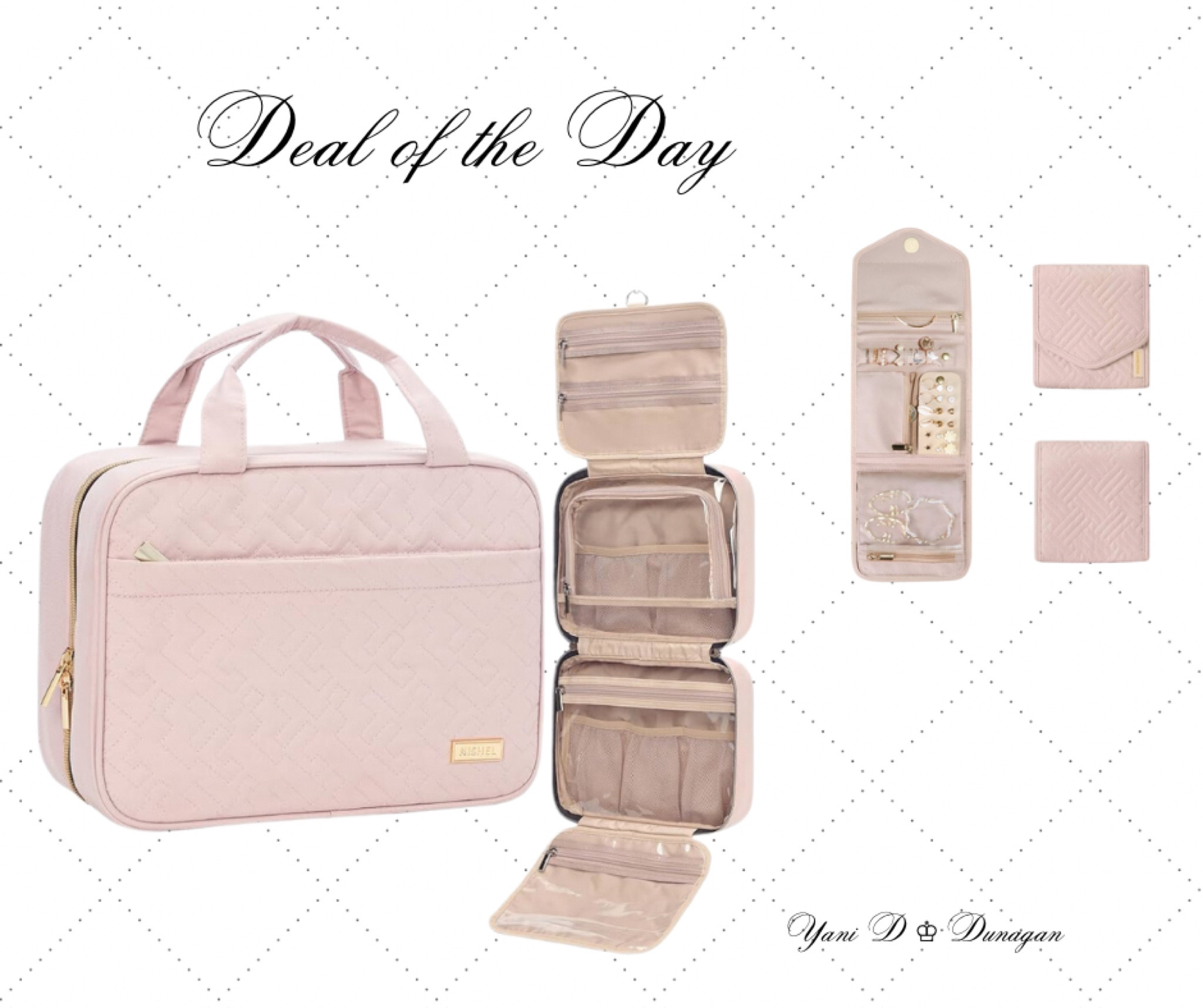 Sale Alert!!
My favorite Travel Toiletry Bag for women, Portable Hanging Organizer for Travel-Sized Shampoo, Conditioner, Brushes Set, makeup Accessories, Medium Size, Pink
#1 Best Seller in Toiletry Bag

#LTKStyleTip #LTKSaleAlert #LTKTravel