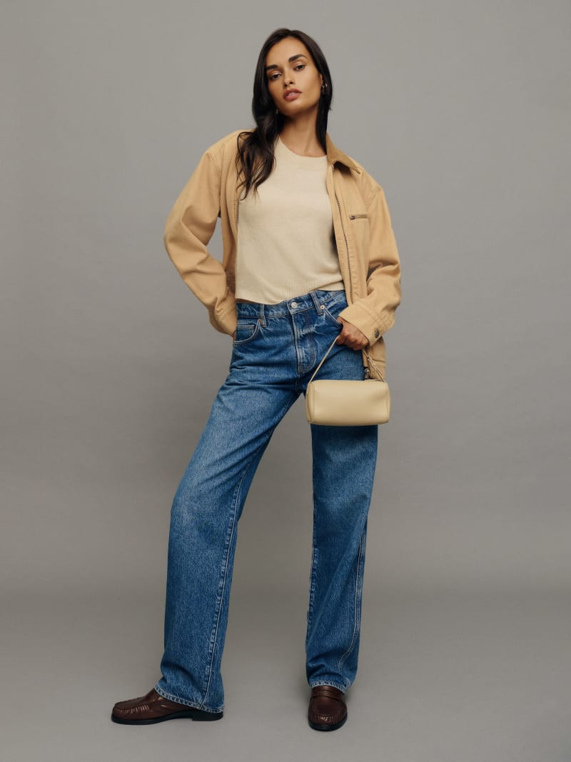 Val 90s Mid Rise Straight Jeans | Reformation (Global)