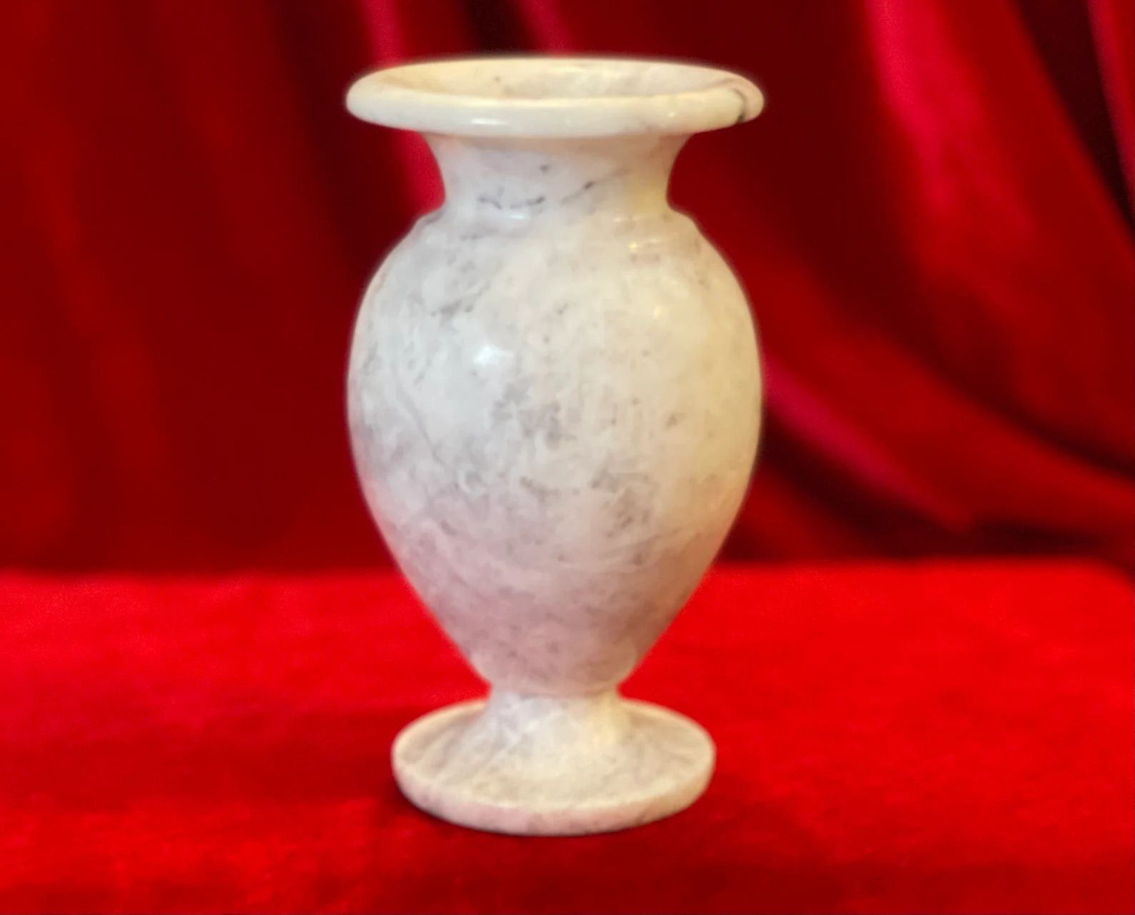 Marble Vase Home Decor Flowers Holder Heavy Stone Vase | Etsy | Etsy (US)