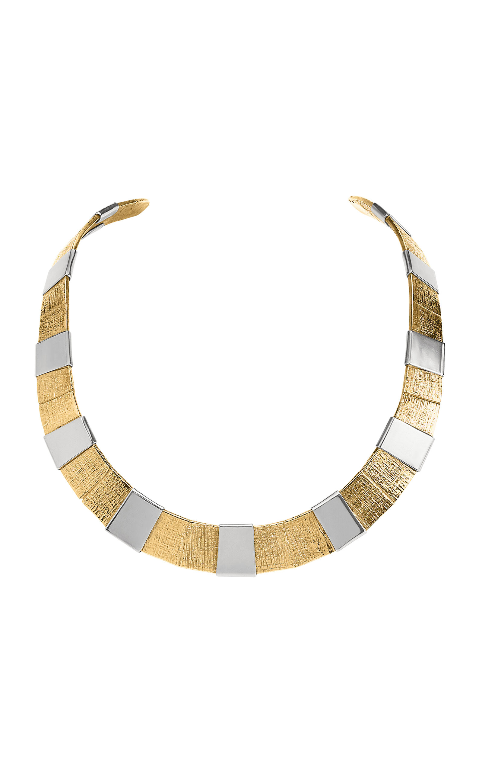 Exclusive Riviera Athena Two-Tone Collar Necklace | Moda Operandi (Global)