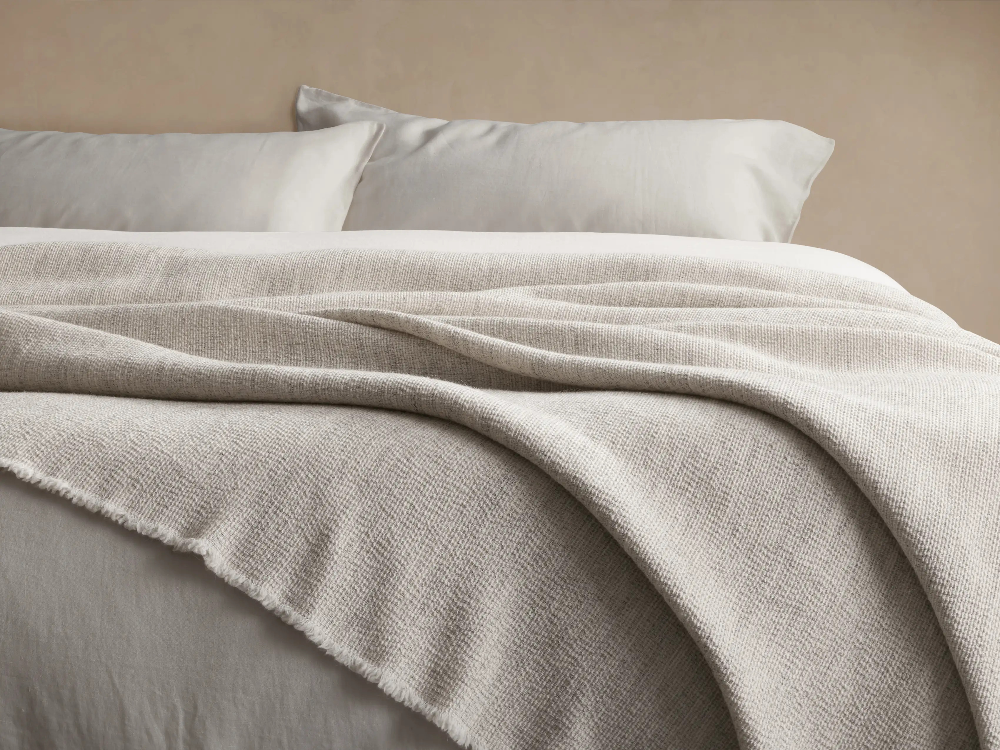 Italian Wool Bed Blanket | Arhaus