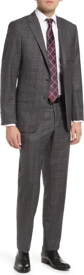 Classic Fit Plaid Wool Suit | Nordstrom