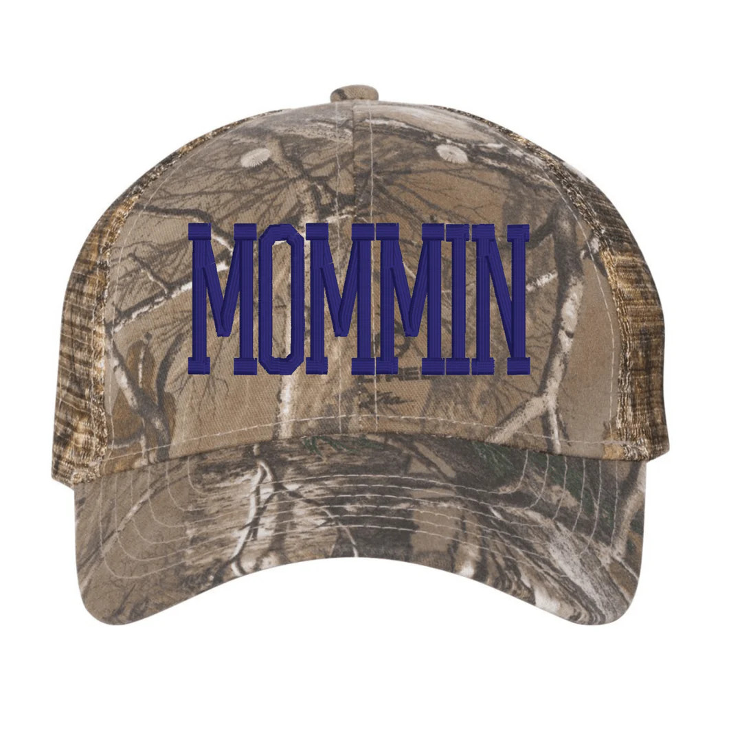 Camo 3D Embroidery Trucker Hat | United Monograms