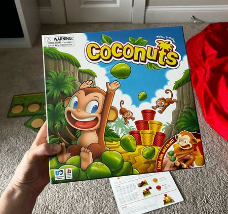 A favorite board game of my kids - coconuts! 
Game night, kids games, playroom, preschoolers, kids gift ideas 

#LTKGiftGuide #LTKfamily #LTKkids
