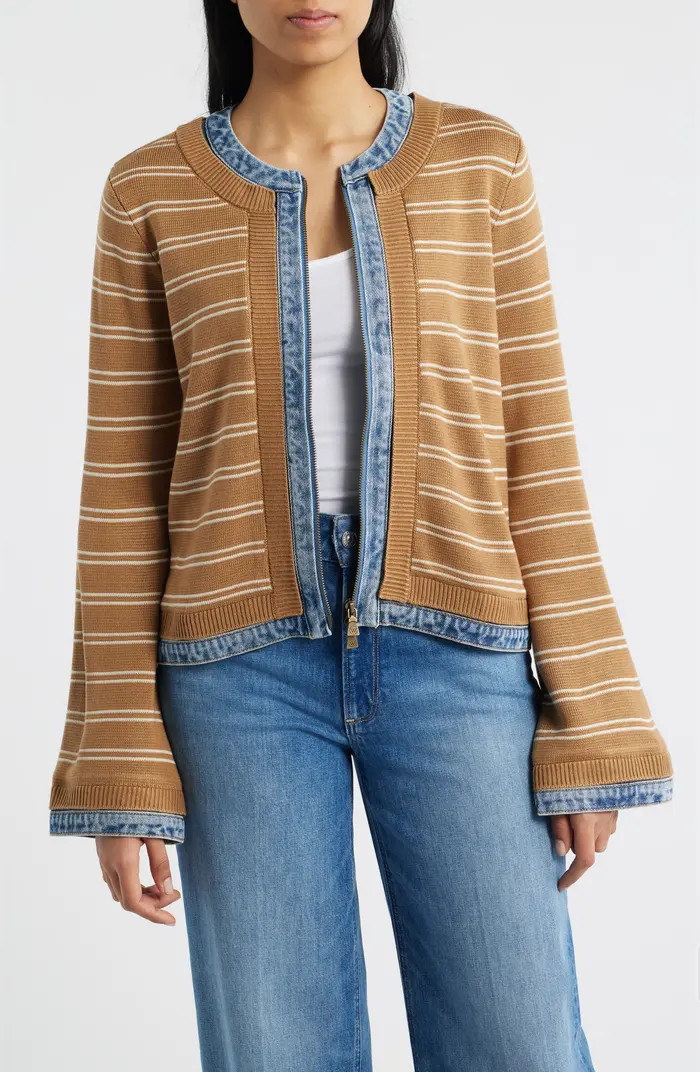 Mixed Media Jacket | Nordstrom