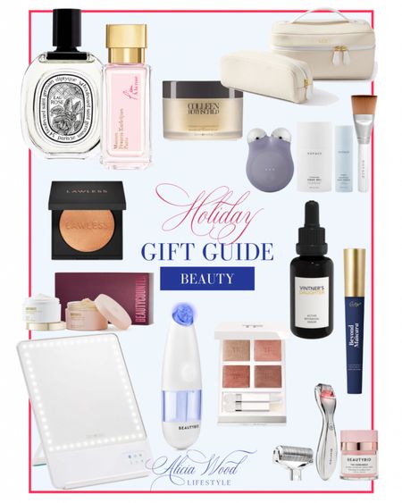 Beauty favorites for gifts or for yourself

Riki makeup mirror, Colleen Rothschild cleansing balm, Tom Ford Eyeshadow pallet, BeautyBio clarifying tool, Nuface mini starter kit, Beauty Counter body kit, Diptyque perfume, BeautyBio Glopro Microneedling set, Lawless highlighter, makeup bag, Vintner’s Daughter active botanical serum

#LTKGiftGuide #LTKbeauty #LTKHoliday