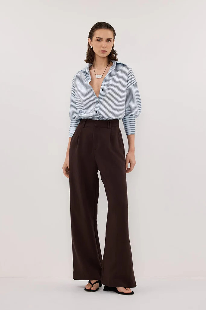 ELLE DARK CHOCOLATE PANT | DISSH