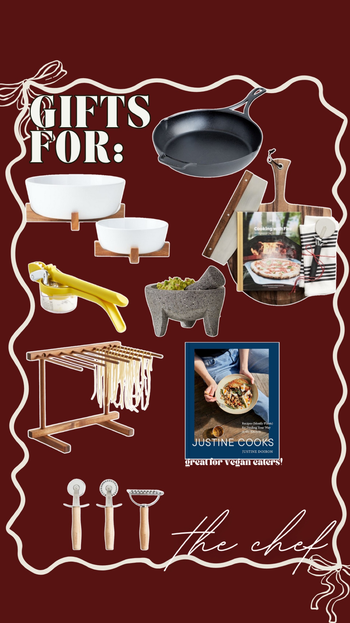 Gift ideas for the chef in your life! *also great newlywed or housewarming gifts!

#LTKGiftGuide #LTKHome #LTKHoliday