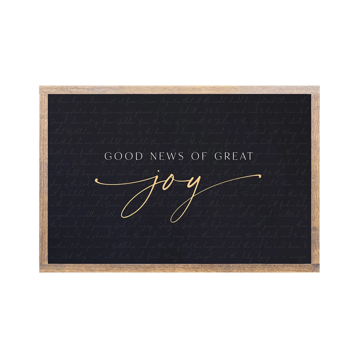 The Story of Christmas | Joyfully Said Signs LLC