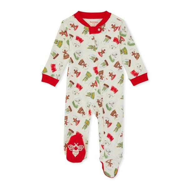 Winter Celebration Organic Cotton Pajamas | Burts Bees Baby