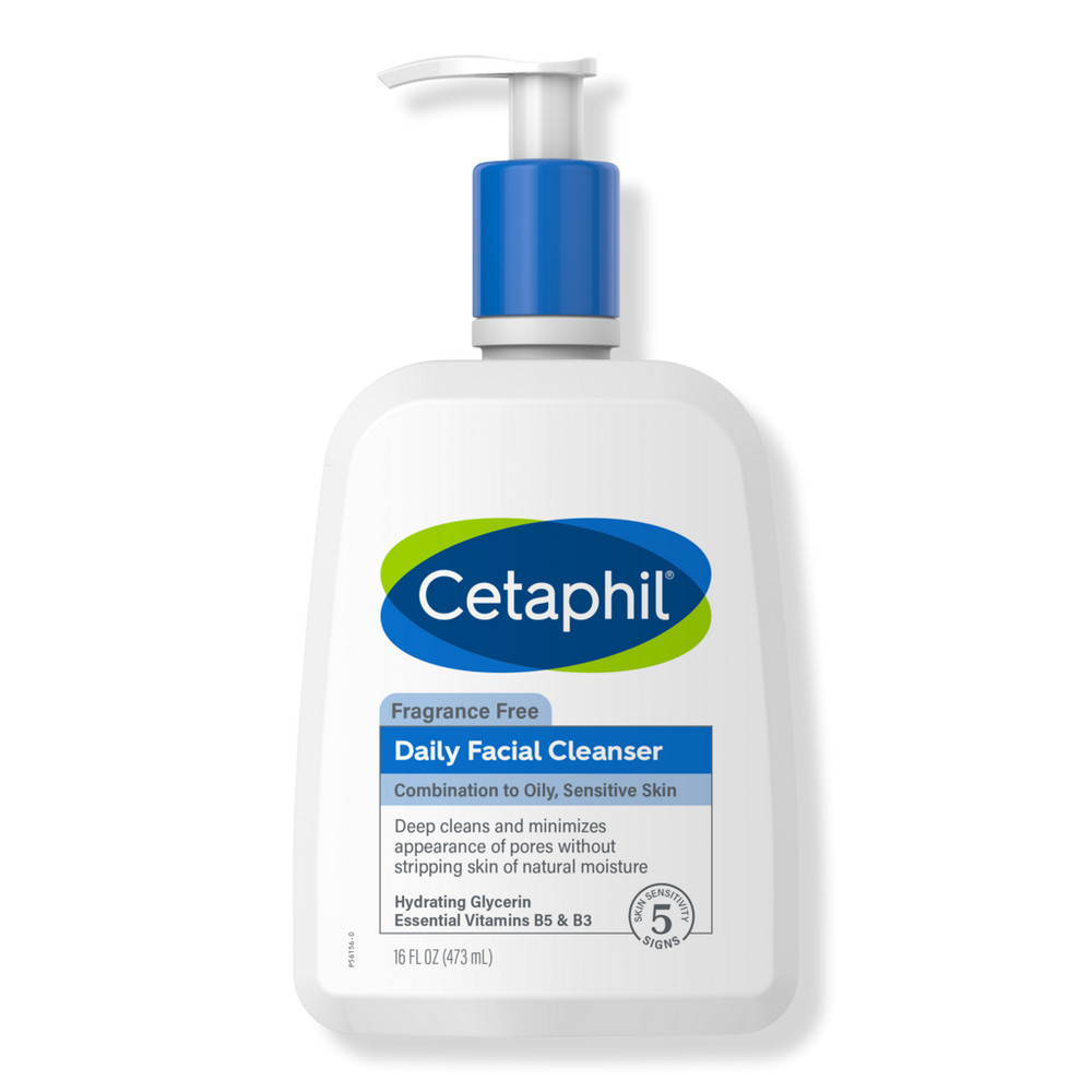 Cetaphil Daily Facial Cleanser Face Wash Fragrance Free for Sensitive Skin | Ulta