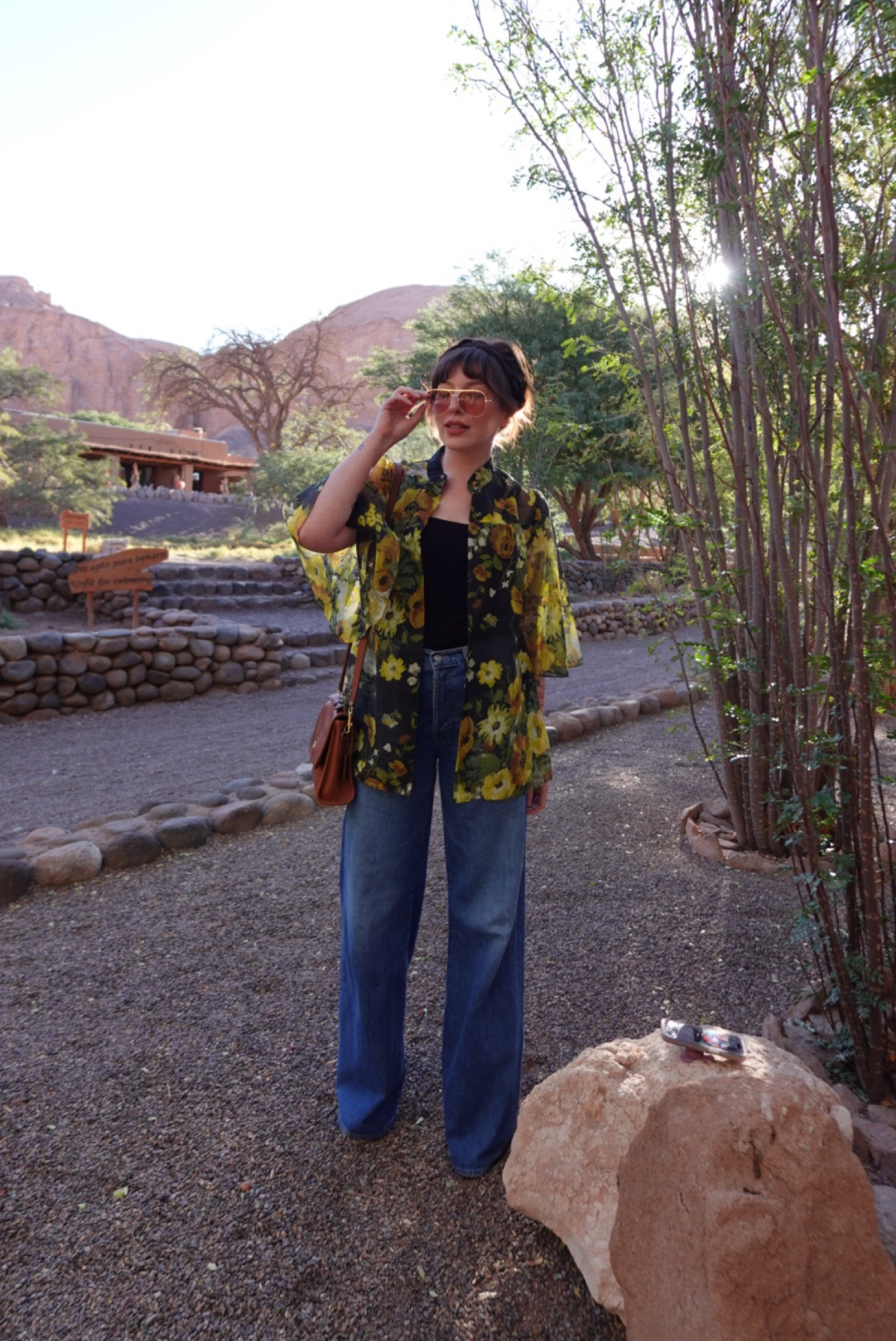 I can’t stop wearing these jeans. They’re on sale on Shopbop if you’re lucky enough to have your size available! Also linked my $15 sunnies. 