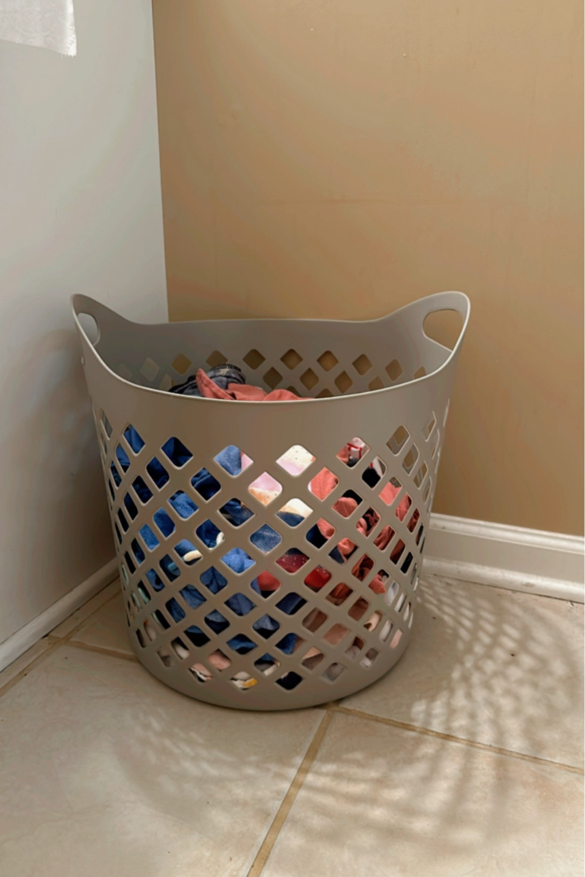Replaced our “decorative” hamper with this hamper for the kids bathroom. It’s small enough for them to take it to the laundry room and it’s super easy to clean. Grab it for only $5! 

#LTKFamily #LTKHome #LTKKids
