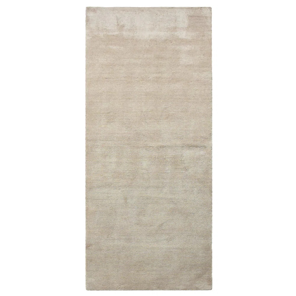 HAND KNOTTED LOOM SILK ECO-FRIENDLY AREA RUGS  - Cream Color | Solid Design | Area Rugs for livin... | Wayfair North America
