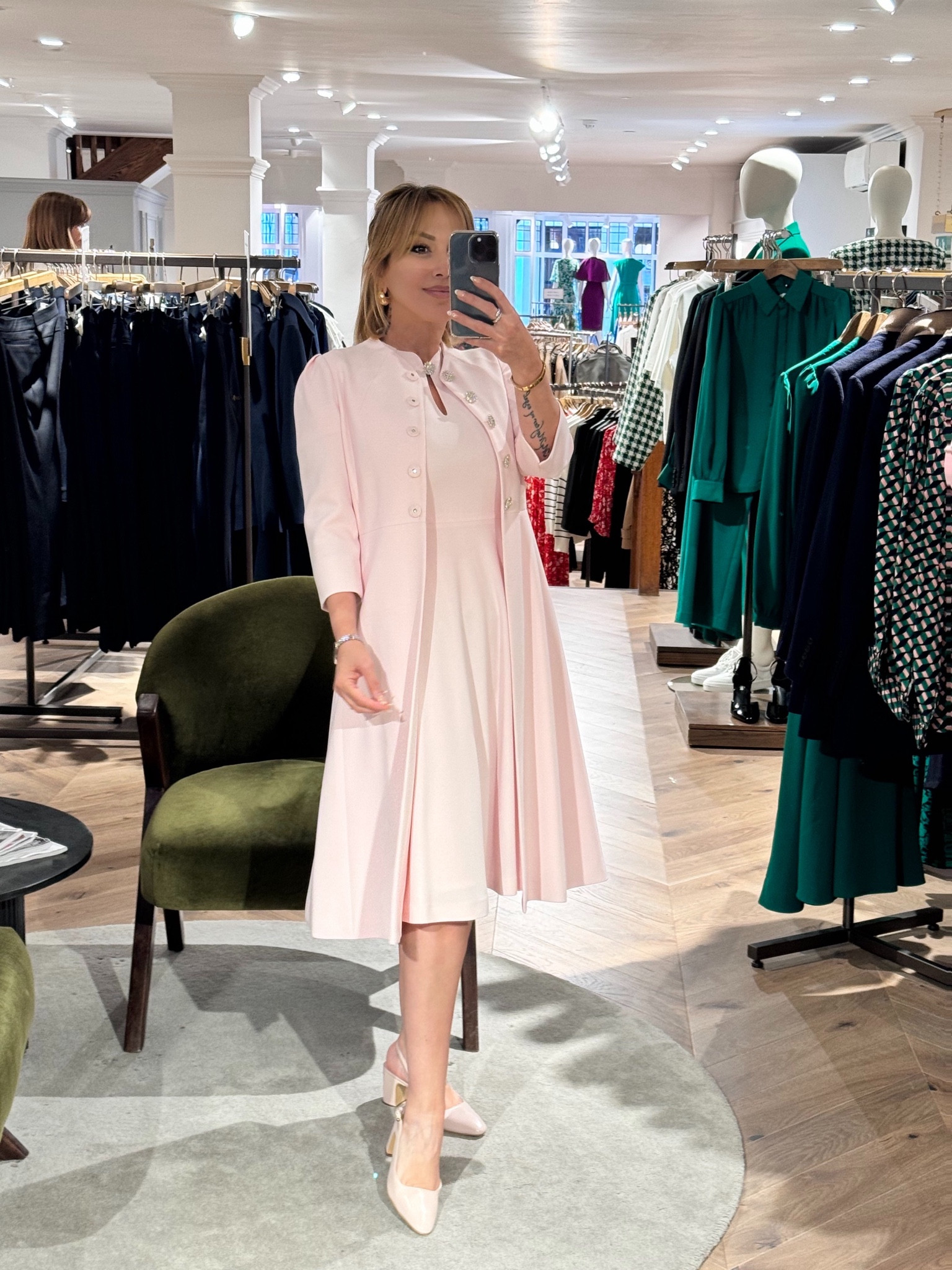 Hobbs Chara Plain Coat, Pale Pink

#LTKstyletip #LTKbump #LTKU