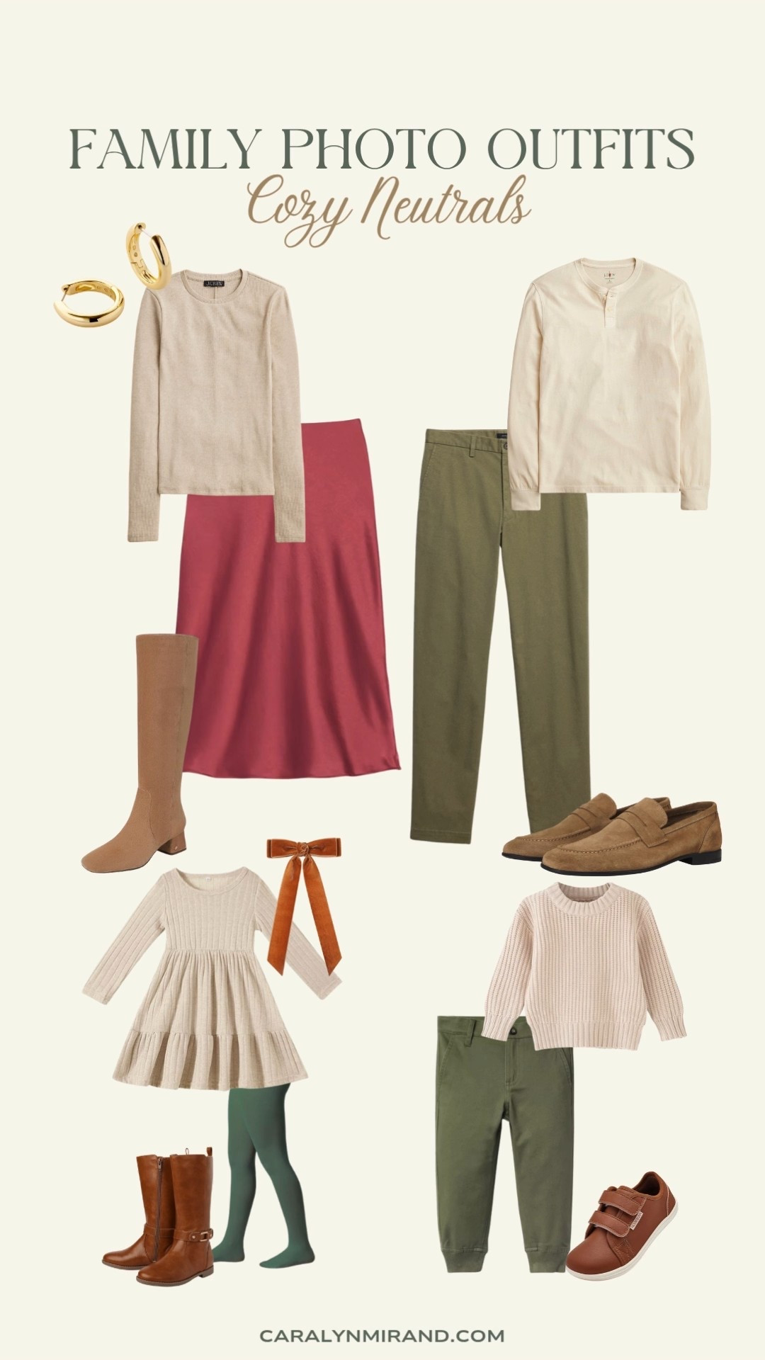 Family photo outfit inspo - cozy neutrals 

#LTKStyleTip #LTKSeasonal #LTKFamily