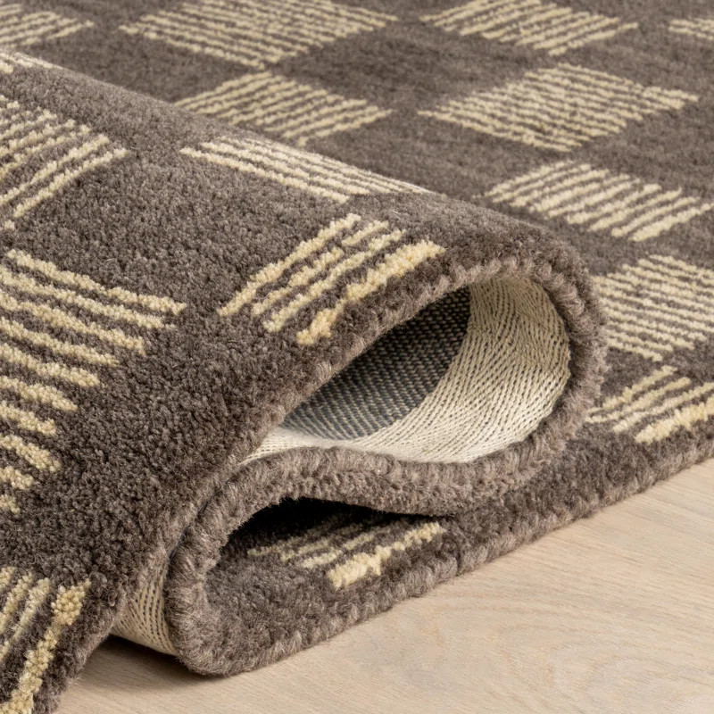 Arvin Olano x Rugs USA Quince Checkered Wool Area Rug | Wayfair | Wayfair North America