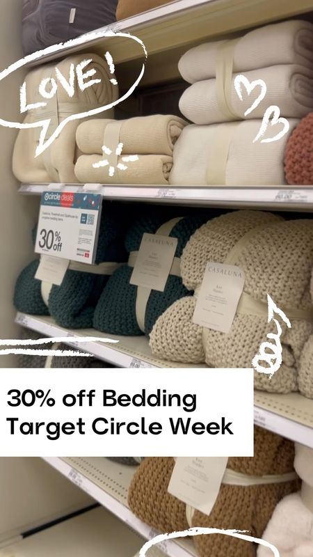 30% off Target bedding during Target circle week! 

#LTKhome #LTKxTarget #LTKVideo