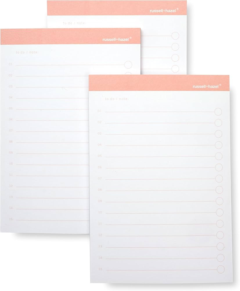 russell+hazel Adhesive Pads (to Do Blush Set/3) (18908) | Amazon (US)