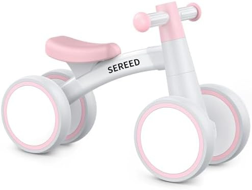 SEREED Baby Balance Bike for 1 Year Old Boys Girls 12-24 Month Toddler Balance Bike, 4 Wheels Tod... | Amazon (US)