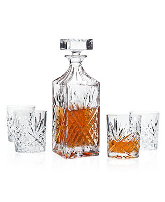 Godinger Dublin 5-Pc. Whiskey Set & Reviews - Glassware & Drinkware - Dining - Macy's | Macys (US)