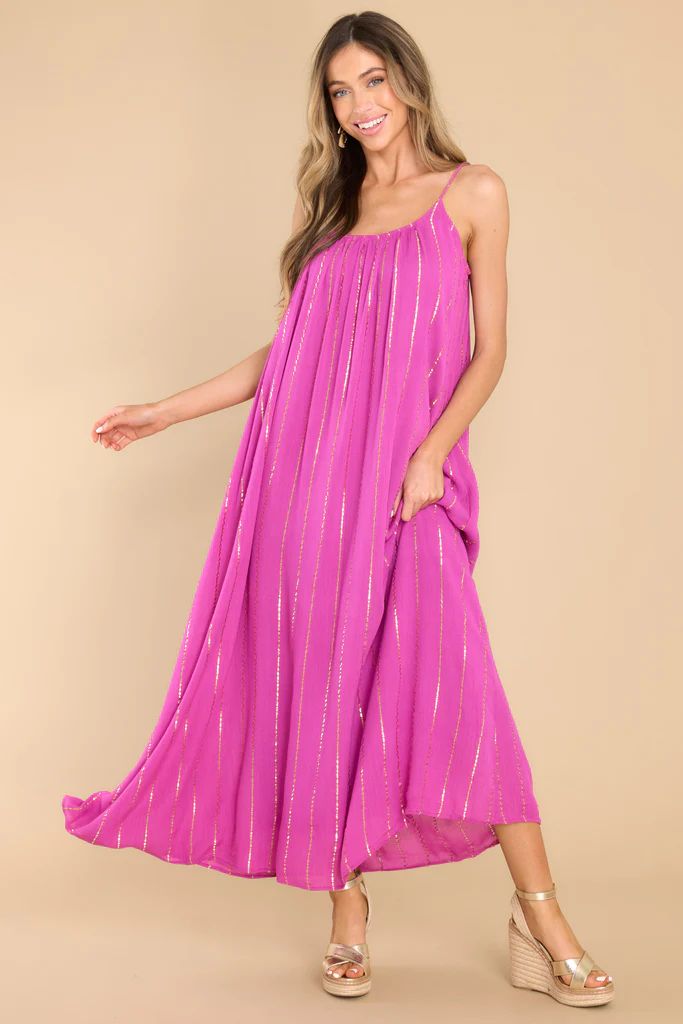 The Story Continues Magenta Maxi Dress | Red Dress 