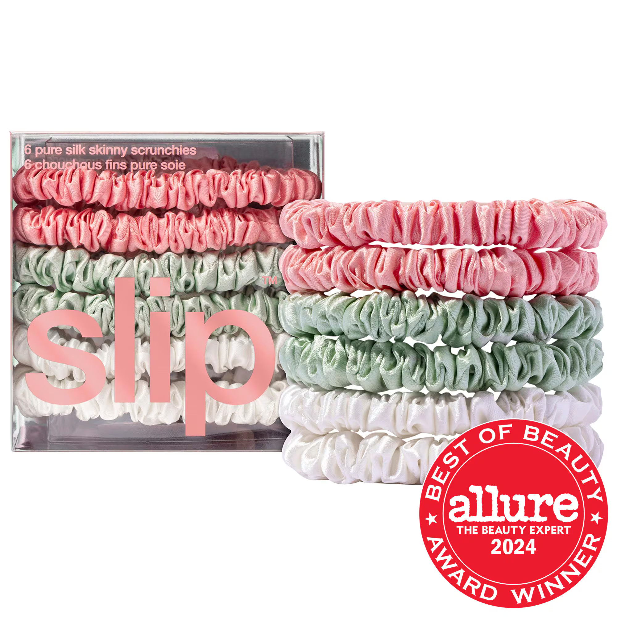 Small Slipsilk Scrunchies - 6 pack Bellerose | Sephora (US)