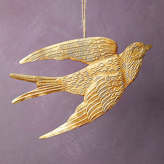 Golden Bird Ornament | Terrain