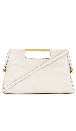 Seville Clutch in Off White Croc | Revolve Clothing (Global)