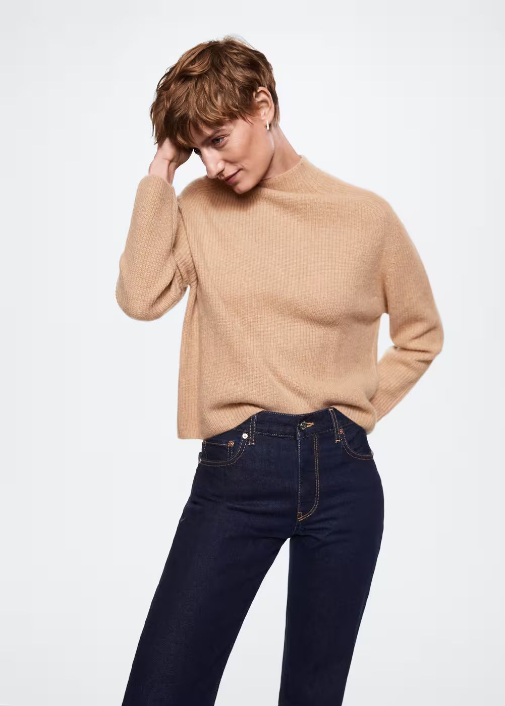 Perkins 100% cashmere sweater -  Women | Mango United Kingdom | MANGO (UK)