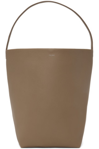 The Row - Taupe Large N/S Park Tote | SSENSE