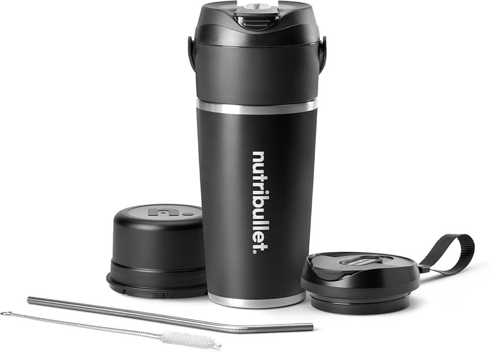 nutribullet Flip Insulated Portable Blender Black | Amazon (CA)