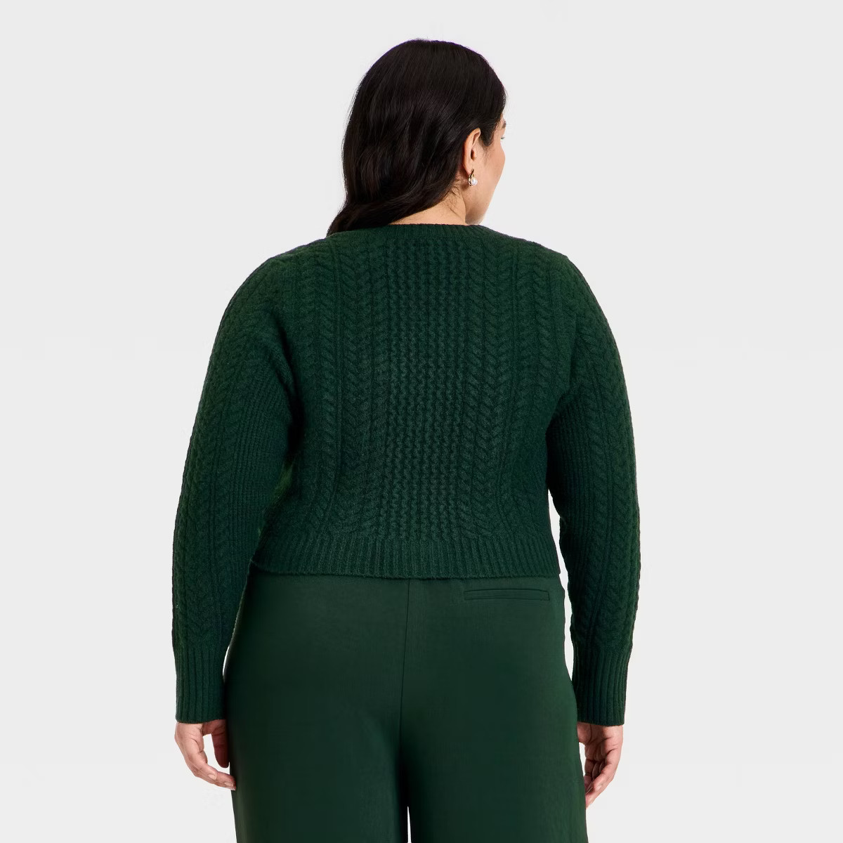 Women's Long Sleeve Bow Cardigan Sweater - A New Day™ | Target