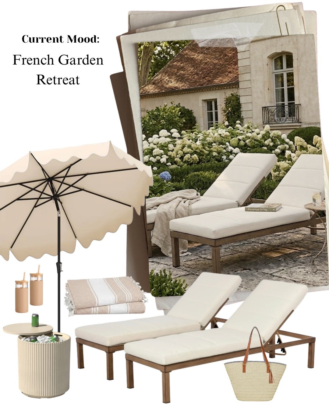 If you’ve been looking for that perfect blend of European farmhouse and modern luxury, these loungers are a total game-changer & under $400 for 2! 
From the scalloped umbrella details to the fluted textures—this is how you do quiet luxury outdoors.

#cottagestyle #patiodecor #patiofurniture #patioideas #outdoor #outdoorready #backyardideas #makehomeyourhaven #backyardinspo #backyarddesign #deck #deckdesign #patiodecor #patio #outdoorliving

#LTKcanada #LTKsummer