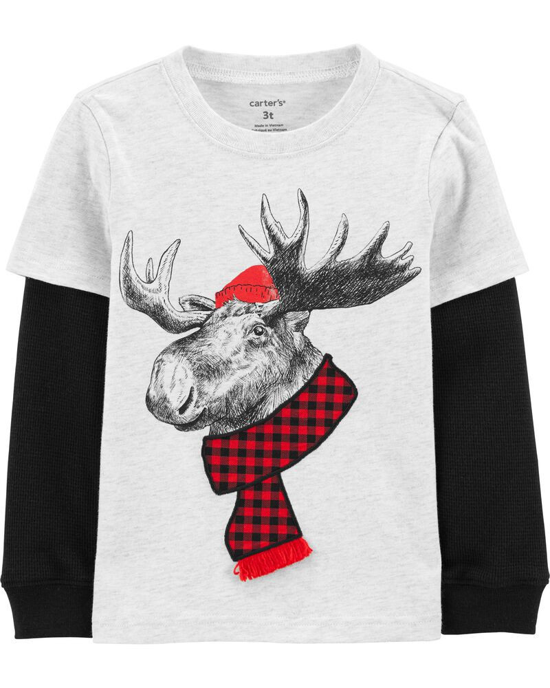 Moose Layered-Look Tee | Carter's