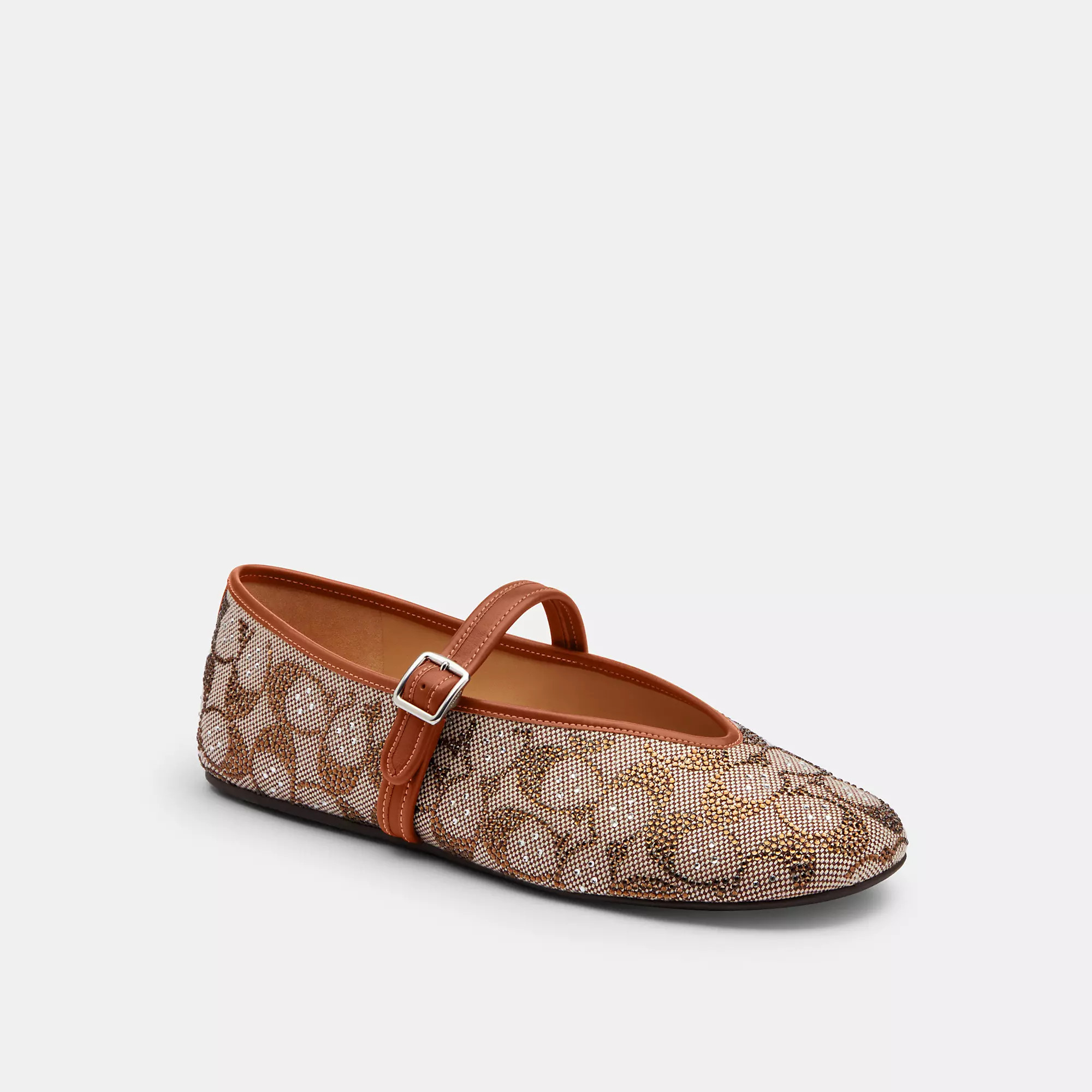 Mary Jane In Crystal Signature Jacquard | Coach (US)