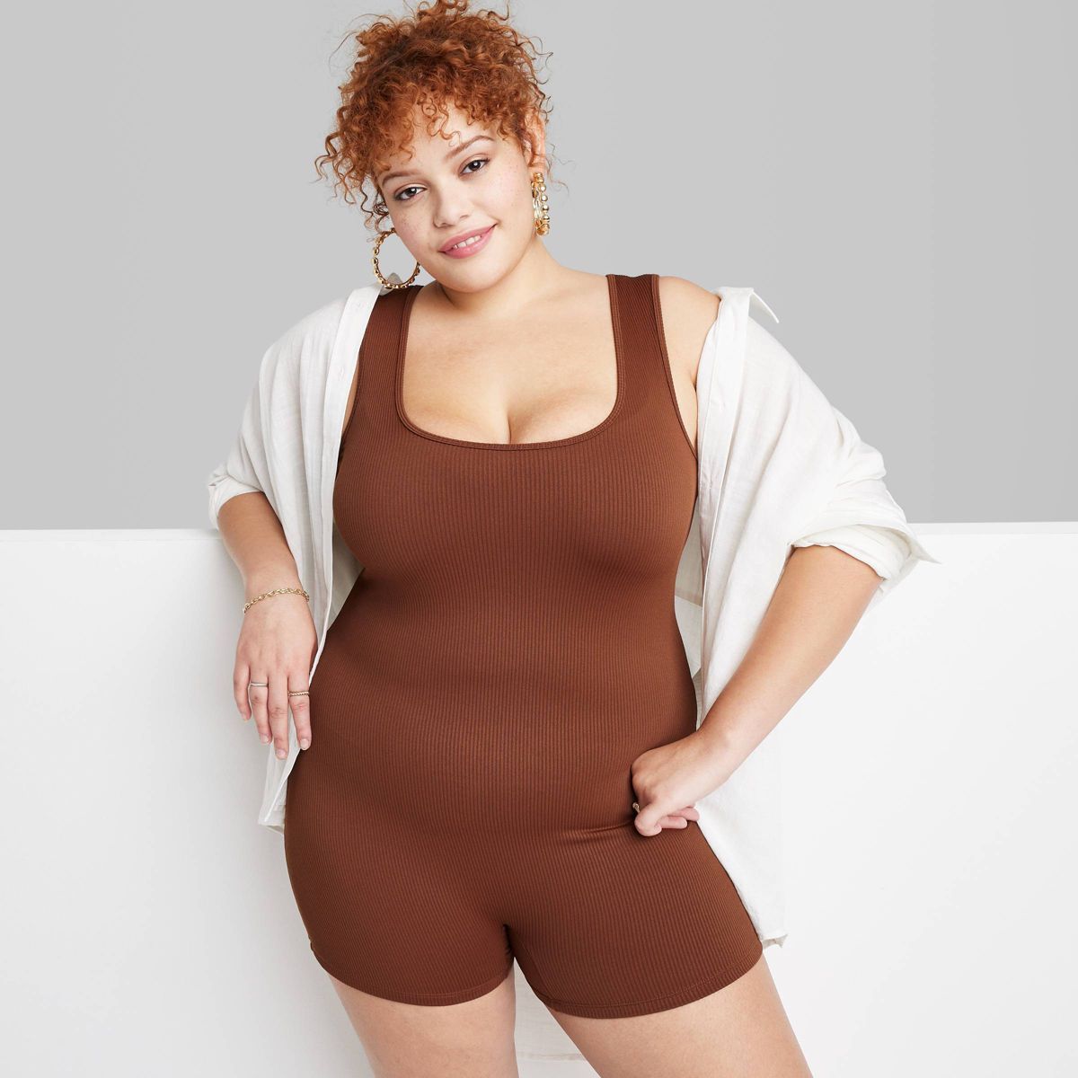 Women's Seamless Fabric Reversible Romper - Wild Fable™ | Target