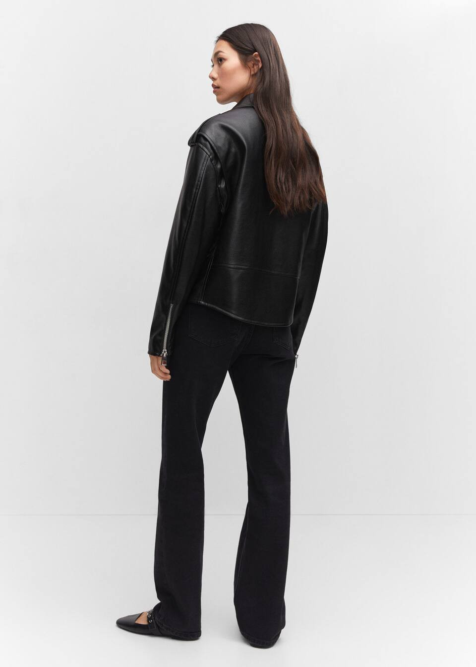 Search: Women’s leather moto jacket (29) | Mango USA | MANGO (US)