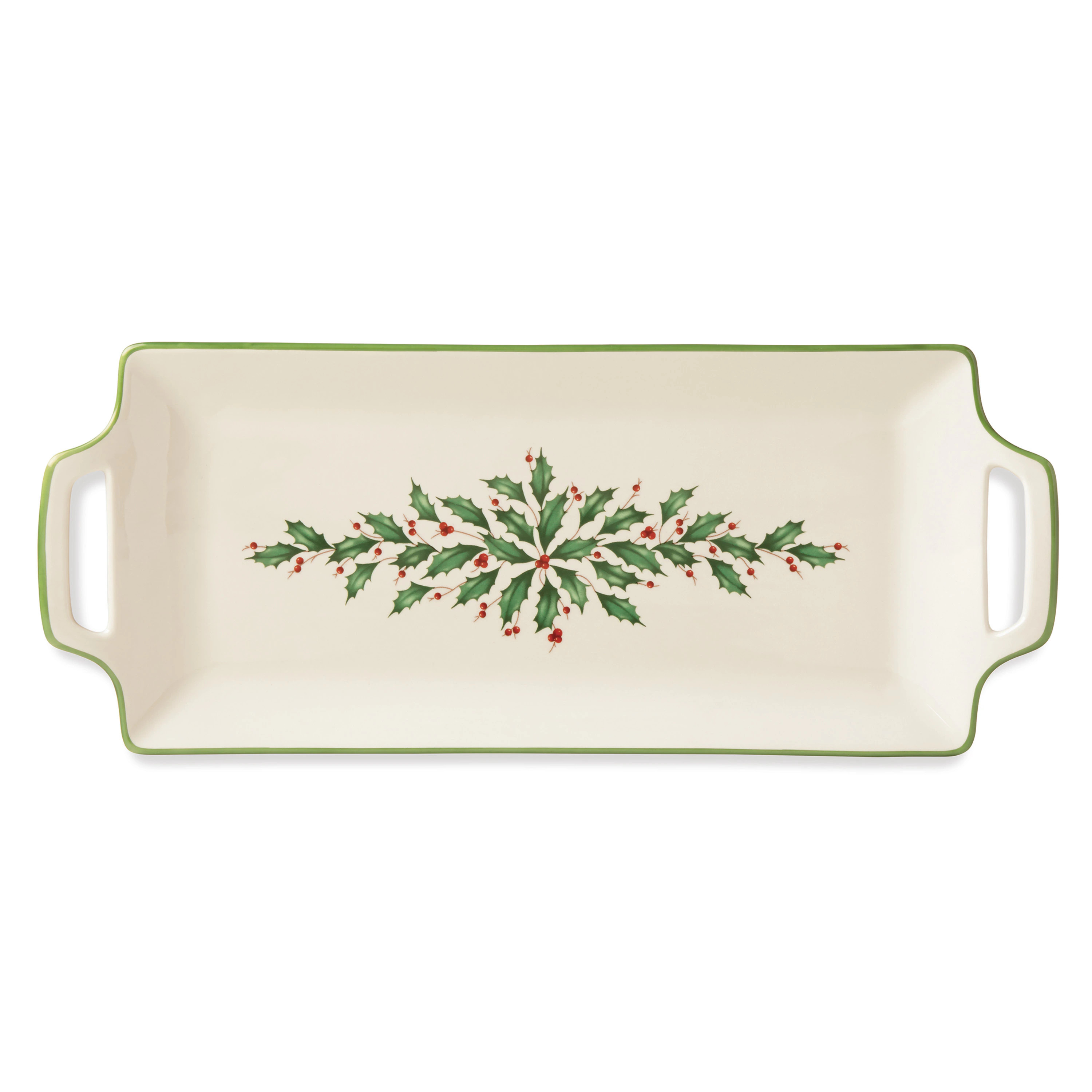 LENOX Lenox Holiday Hors D'oeuvres Tray in White | 879348 | Lowe's