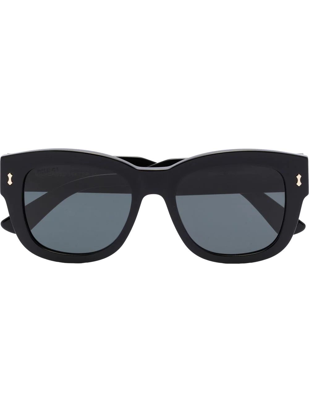Gucci Eyewear logo-print Rectangle Frame Sunglasses - Farfetch | Farfetch Global