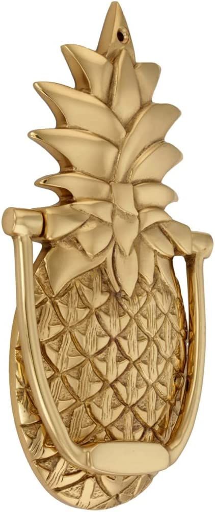 Renovators Supply Manufacturing Door Knockers for Front Door 8 in. Solid Brass Pineapple Shaped D... | Amazon (US)