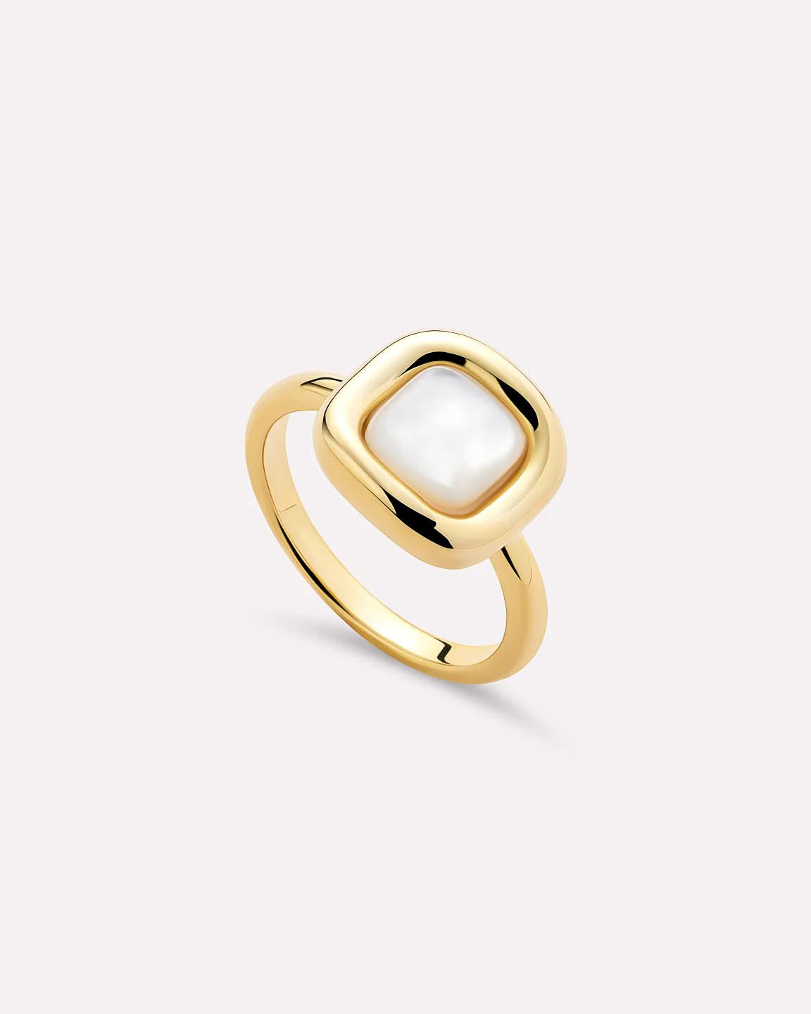 Statement Ring - Clara Ring Mother of Pearl | Ana Luisa
