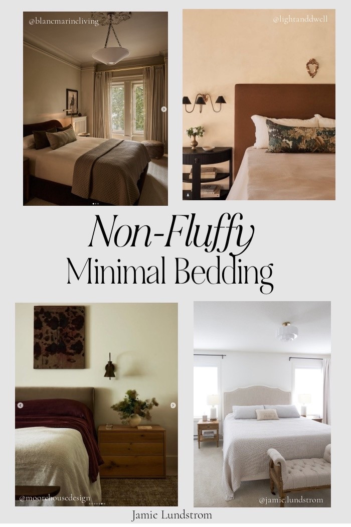 Non fluffy, minimal bedding is serene and calm in any bedroom. I’ve been making my bed like this for years! Head over to my blog to check out all the details: somuchbetterwithage.com

#LTKHome