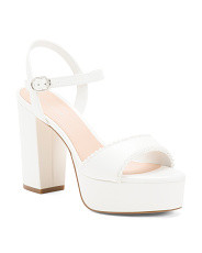 Leather Dancer Pearl Platform Sandals | Women's Shoes | Marshalls | Marshalls