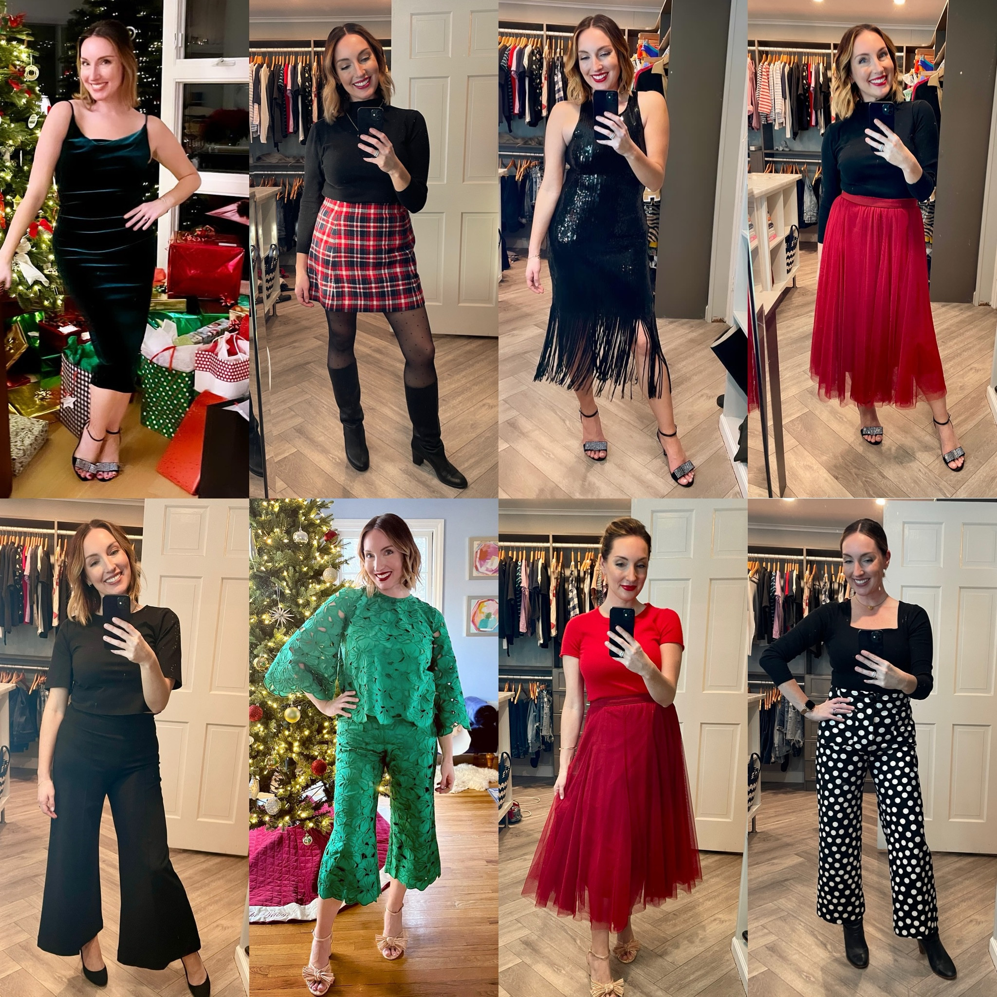 A recap of everything I wore this holiday party season. Because that’s it - I’m not leaving the house the rest of the year. #fashion #lewk

#LTKparties #LTKHoliday #LTKbeauty